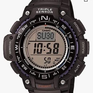 New NIB Men’s Casio 3439 watch with lots of features